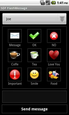 SDF FlashMessage android App screenshot 0